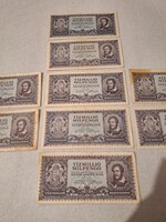 Tízmillió MilPengő 9db 1946