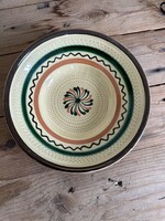 Agyagipar Karcag  20cm  tányér. Zsűrizett