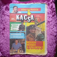 Kacsa magazin 31. - II. évfolyam 12. szám - 1990. június 19.