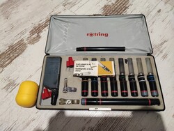 Rotring régi csőtollkészlet