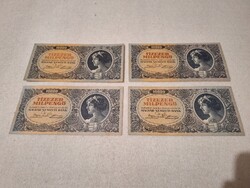 Tízezer MilPengő 18db 1946