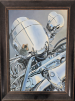  Szepesi Andor – Harley eladó festmény