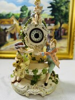 Rokokó Stílusú Kandalló Óra ( Sérült)