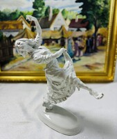 Herendi Táncosnő - Figurális Szobor