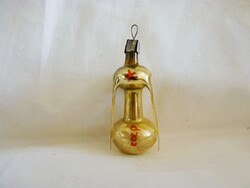 RÉGI ÜVEG KARÁCSONYFADÍSZ - "SZOVJET SZPUTNYIK"!