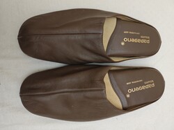 Papageno prémium minőségű valódi bőr papucs