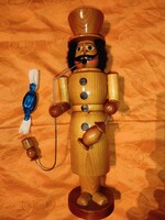 Karácsonyi dísz - Hatalmas "Füstölgő"  (fa) 33 cm magas