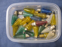 Retro karácsonyfa izzó 22db egyben, kipróbálva, működnek