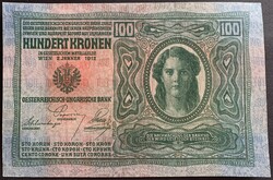 OMM 100 Korona 1912 P-12 UNC bankjegy