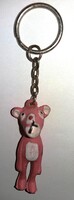 Retro trafikáru bazáráru gumi PINK PANTHER - RÓZSASZÍN PÁRDUC figurás kulcstartó 5cm képek szerint 3