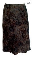 Mintás zsenilia jacquard szoknya L-es 719
