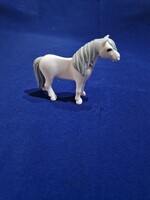 Playmobil  fehér ló figura mozgatható fejű