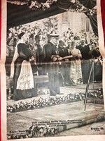 1940.szeptember 22. 38.szám KÉPES VASÁRNAP ERDÉLY III. újság hetilap II.VH HORTHY ERDÉLYI BEVONULÁS