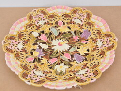 Zsolnay rokokó dísztányér, Sikorski Tádé terv