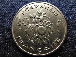 Francia Polinézia 20 frank 1969
