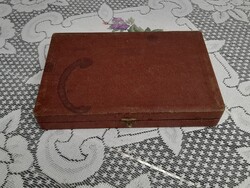 Régi keresztelő evőeszköz készlet