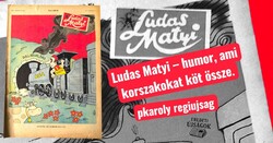1987 május 27  /  Ludas Matyi  /  múltidéző nevetés kézben. Ssz.:  37336