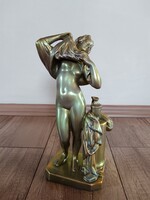 Antik Zsolnay eozin akt