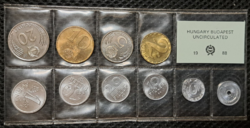 1988. Forgalmi sor, ritka 5  és 20 forint (133)