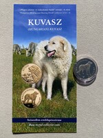 2025 Kuvasz (Magyar pásztor- és vadászkutya-fajták VI.) 3000 Ft színesfém emlékérme, UNC, prospektus