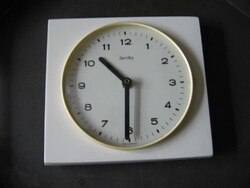 ZentRa retro porcelán fali óra Junghans