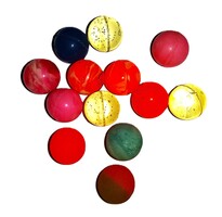 JÓ KIS JÁTÉK ! TRAFIKÁRU GUMI golyóbisok 13 db  2 cm átmérővel egybe hibátlanul a képek szerint