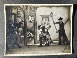 Régi fotó Színházi előadáson készült fotó, 1941 dec. 21-i előadás