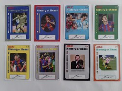 2020 History of Messi 8 sportkártyás szett.