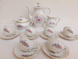 MZ (Moritz Zdekauer) porcelan kaveskeszlet