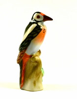 Herend porcelain mini woodpecker!