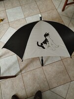 Cicás esernyő, reklám  esernyő. nagy