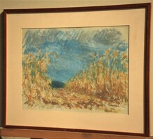 (K) Szalmás Béla (1908-1961) : Kukoricás