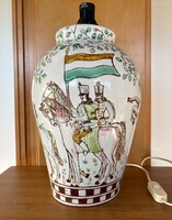 Large Table Lamp Base by János Papp (1934-2004) Ceramic Artist