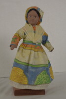 Martinique Karib-tengeri vintage játékbaba A376