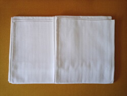 Szép csíkos fehér damaszt nagypárna huzat