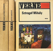 Verne Gyula: Grant kapitány gyermekei + Kétévi vakáció + Sztrogof Mihály (3 kötet)