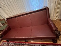 Bőr kanapé (egyedi gyártású)