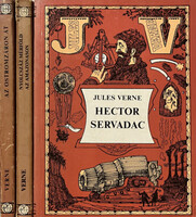 Jules Verne: Az ostromzáron át + Nyolcszáz mérföld az Amazonason + Hector Servadac (3 kötet)