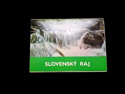 12 db régi színes képből álló leporelló Szlovák Nemzeti Park kis méret
