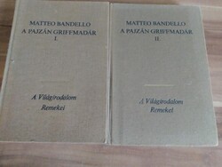 Matteo Bandello: A pajzán griffmadár, két kötet, Világirodalom remekei sorozat, 1983