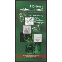 ,1000 forint 2008 - Puskás Tivadar - Telefonhírmondó - Prospektus