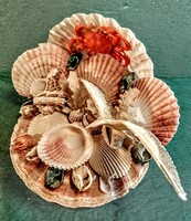 A tenger ajándéka... kagylóhéj kollázs