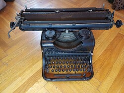 Rheinmetall-Borsig írógép, széles kocsis