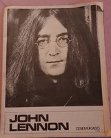John Lennon 5 dalszövege kottával / Zeneműkiadó cca.1975 / Help, Imagine,Yesterday,She loves you...