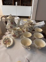 Zsolnay teáskészlet Butterfly - mázhibás