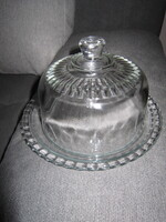 Arcoroc France  üveg búrás  asztalközép kínáló sajt vagy sütemény