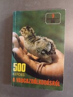 500 kérdés a vadgazdálkodásról - Nimród füzetek 3
