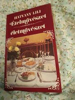 Hatvany Lili íróness baroness szakács és életmód könyve szép állapotban Ételművészet Életművészet