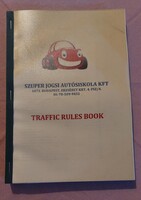 Szuper Jogsi- Közlekedési szabályok elméleti vizsgához Transzport Media 2013/ angol nyelvű tankönyv