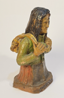 Nyerges István - festett gipsz szobor